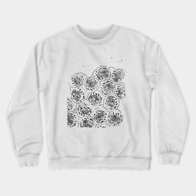 Cell Mitochondrion Crewneck Sweatshirt by erzebeth